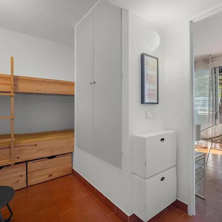 As23988-studio Cabine, Dans Résidence Directe Sur