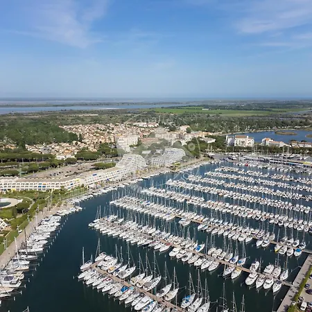 As23988-studio Cabine, Dans Résidence Directe Sur * Le Grau-du-Roi